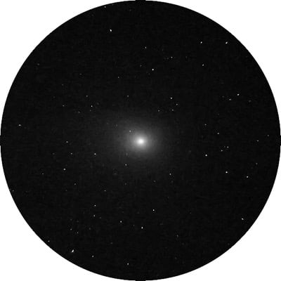 Andromeda Galaxy by Mike Weasner. Settings: Taken through telescope