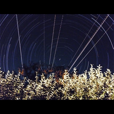 Star trails by DroneandChill. Settings: Star Trails mode