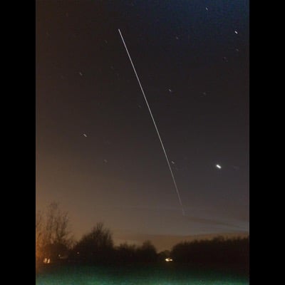 ISS by Grainge. Settings: Light Trails mode