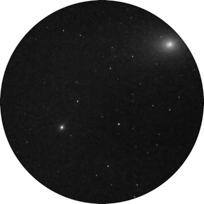 Andromeda Galaxy by Mike Weasner. Settings: Long exposure mode, taken through telescope