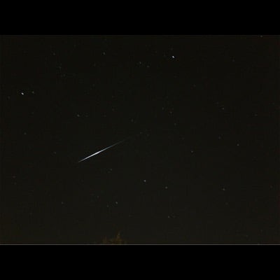 Iridium Flare by Andy Stones. Settings: Light Trails mode