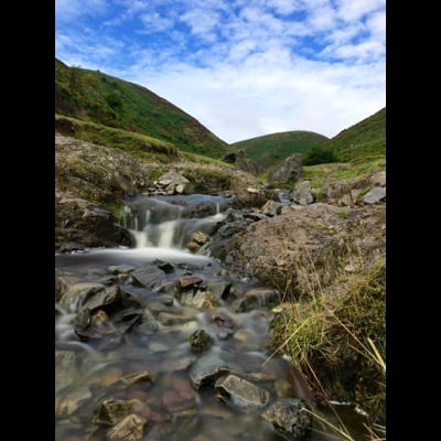 Waterfall by Grainge. Settings: Long Exposure mode