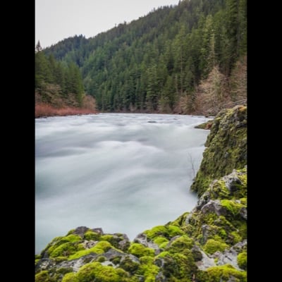 River by Michael Medina. Settings: Long Exposure mode