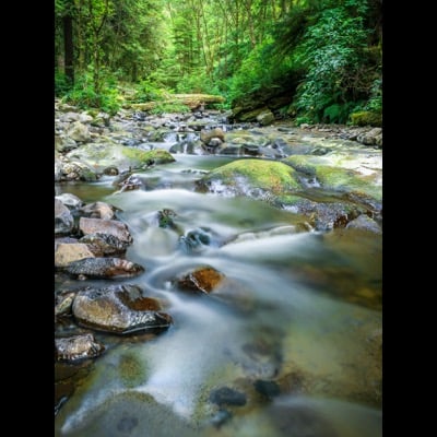 Waterfall by Michael Medina. Settings: Long Exposure mode