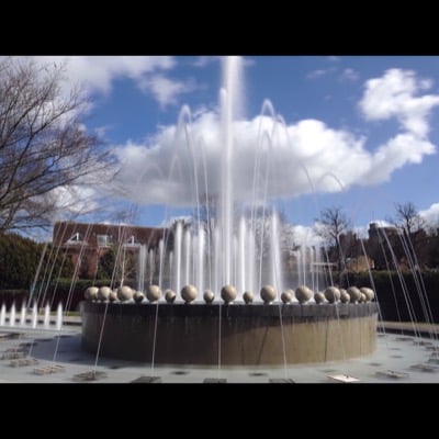 Fountain by Alison Grant. Settings: Long Exposure Mode