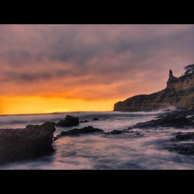 Sea by Daniel Fernandez. Settings: Long Exposure mode