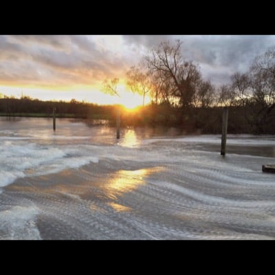 River by Alison Grant. Settings: Light Trails Mode