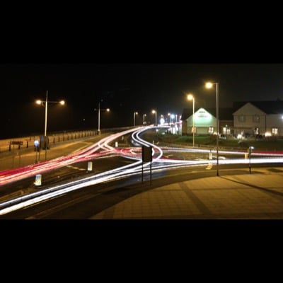 Traffic by NightCap team. Settings: Light Trails mode