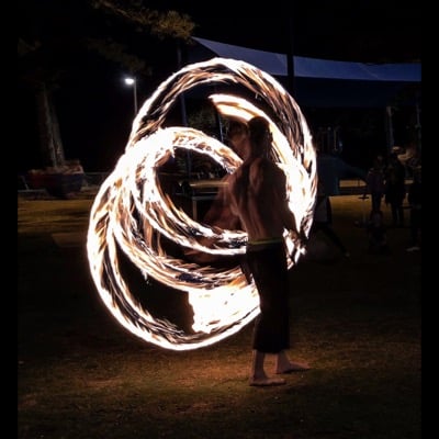 Fire by Rob Layton. Settings: Light Trails mode