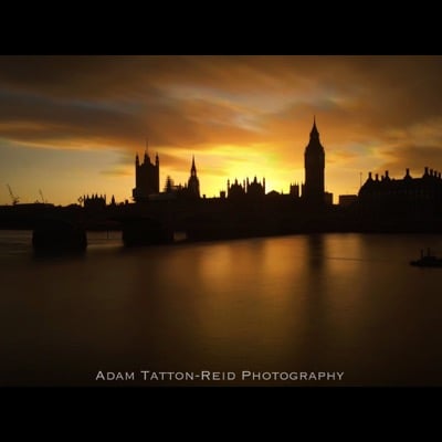 Houses of Parliament by Adam Tatton-Reid Photography. Settings: Long Exposure mode