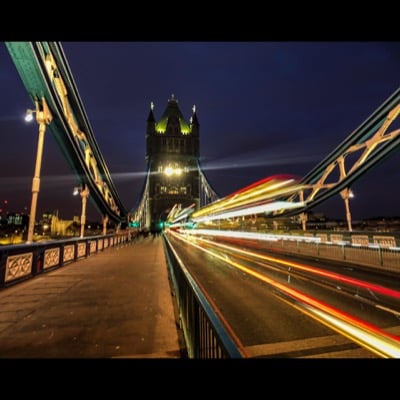 Traffic by Rob Layton. Settings: Light Trails mode