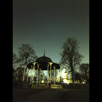 Band stand by NightCap team. Settings: Long Exposure mode