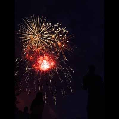 Fireworks by Paul Gillett. Settings:
