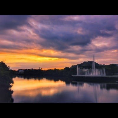 Fountain by Daniel Fernandez. Settings: Long Exposure mode